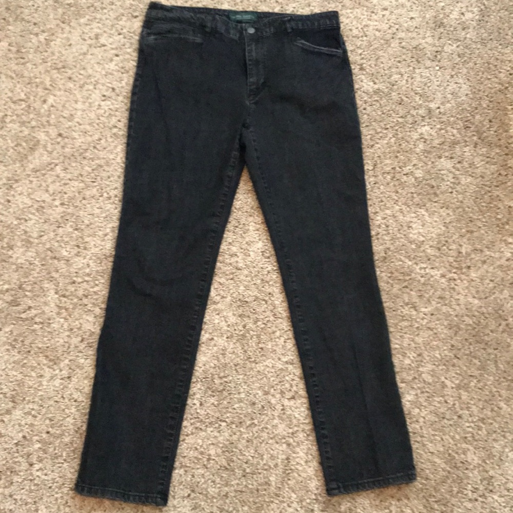 Ralph Lauren black dress jeans